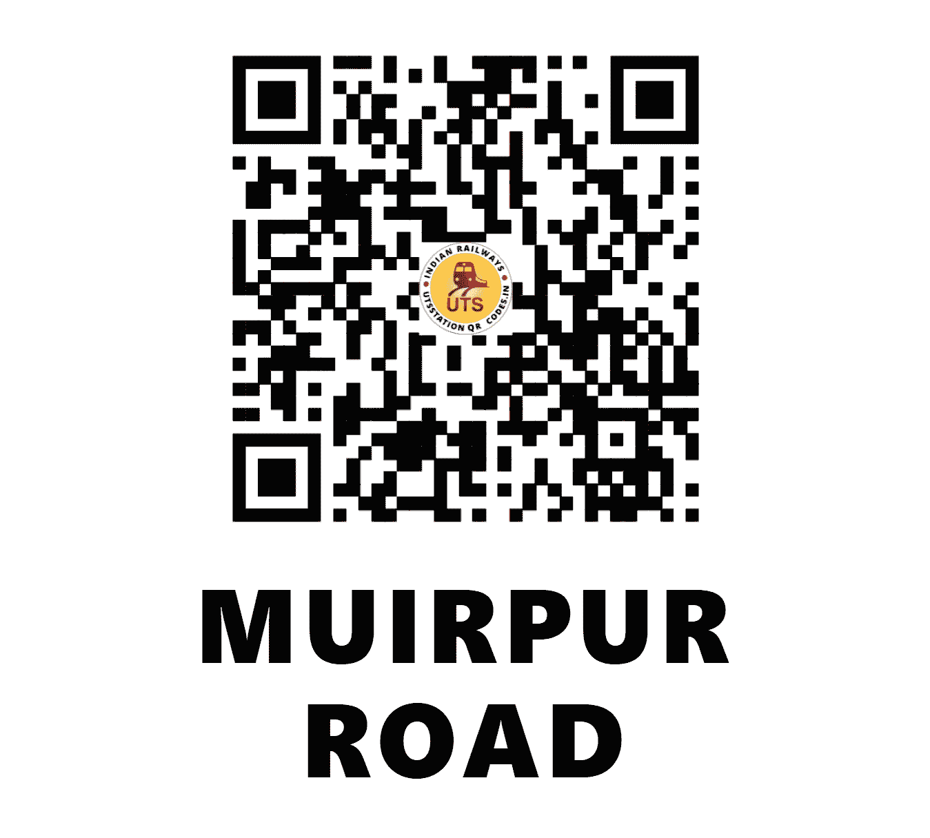 UTS QR Code for MUIRPUR ROAD - MPF (EC - UTTAR PRADESH)